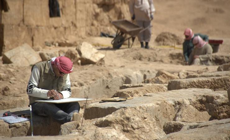 Archeologi al lavoro