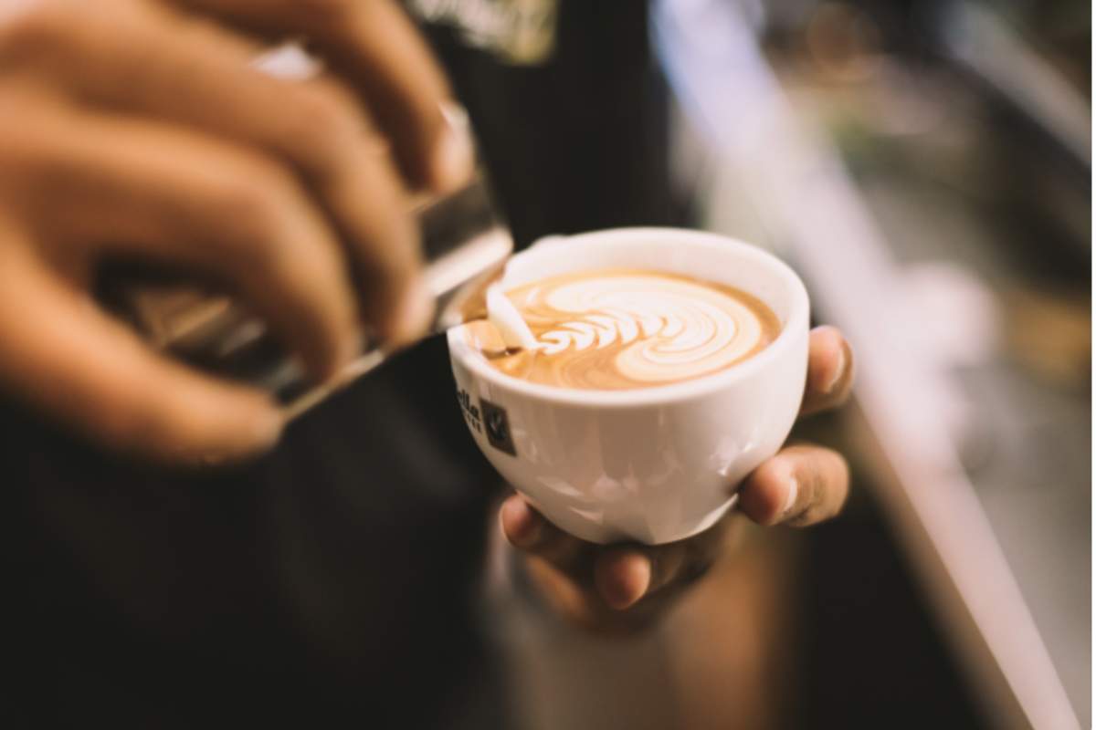 preparazione cappuccino