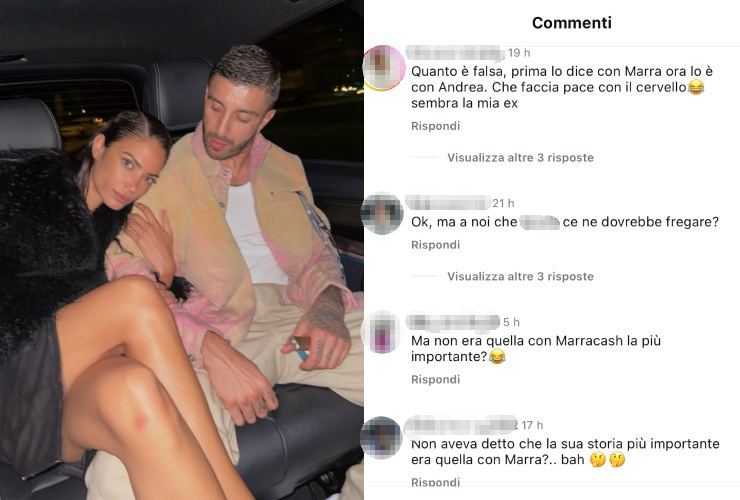 Foto di Elodie con Iannone e commenti denigratori su di lei